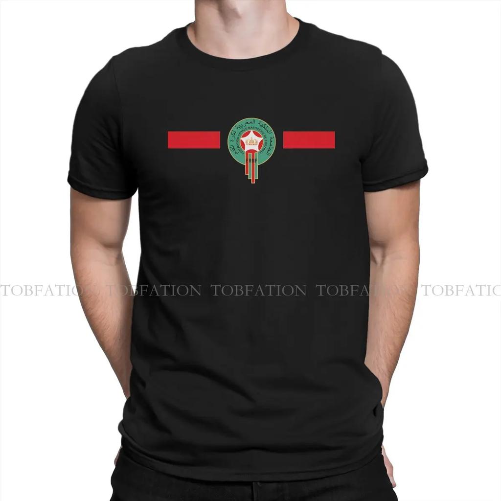 Maroko Maroc Tričko Goth Pánská Trička Letní 100% Bavlna Oblečení Tričko s Kulatým Výstřihem