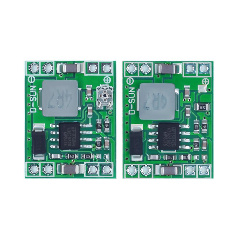 Smart Electronics MP1584 Ultra-small Size DC-DC Step Down Power Supply Module 3A Adjustable for Arduino Diy Starter Kit LM2596S