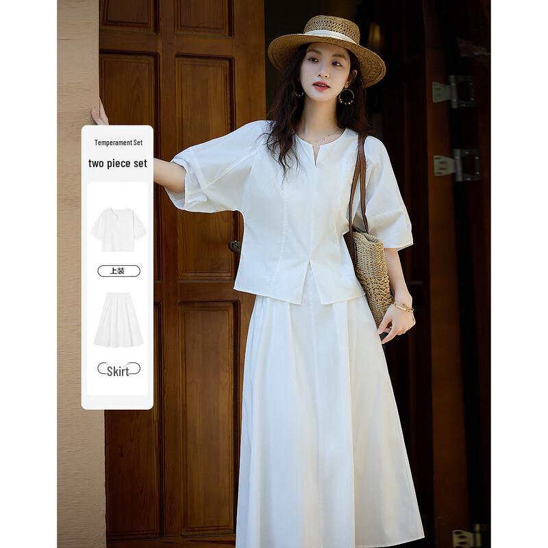 Demana Summer Artist Collection Cotton Two-Piece Set M