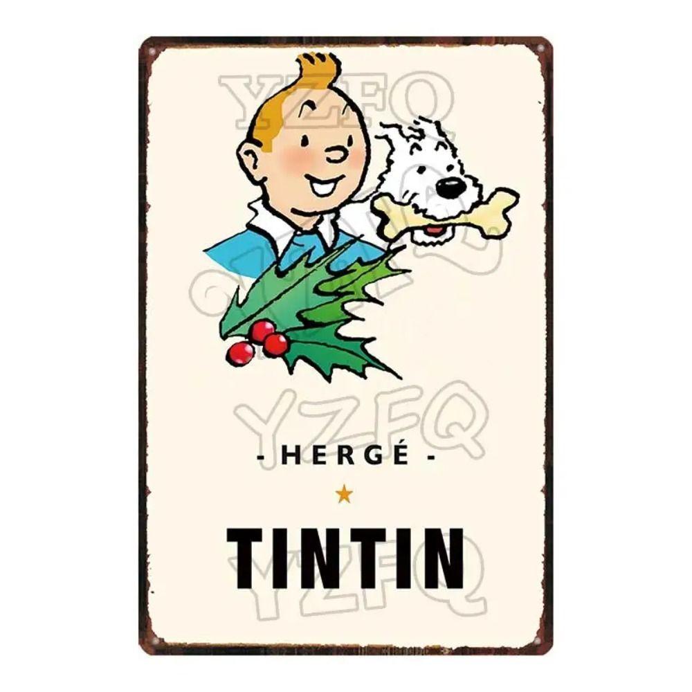 Retro Anime Metal Tin Sign Wall Art 20x30cm