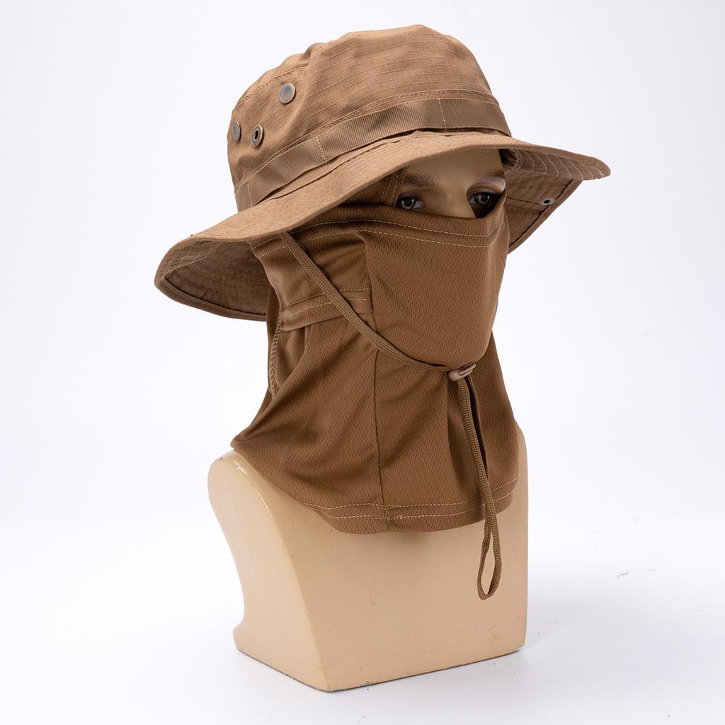 2 Stück Sturmhaube Skimaske Camouflage Fischerhut Anzug für Damen Herren Faltbarer Weicher Hut Outdoor Jagd Angeln Skifahren Radfahren Breit