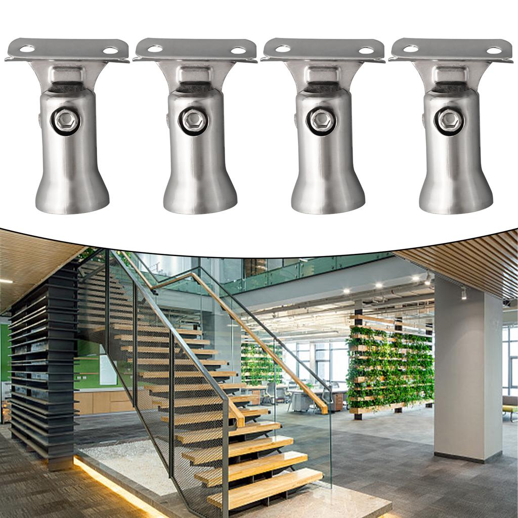 304 Stainless Steel Bracket Handrail Bracket Set Artistic And Decorative Enhances Stability Strong Supporting Ability