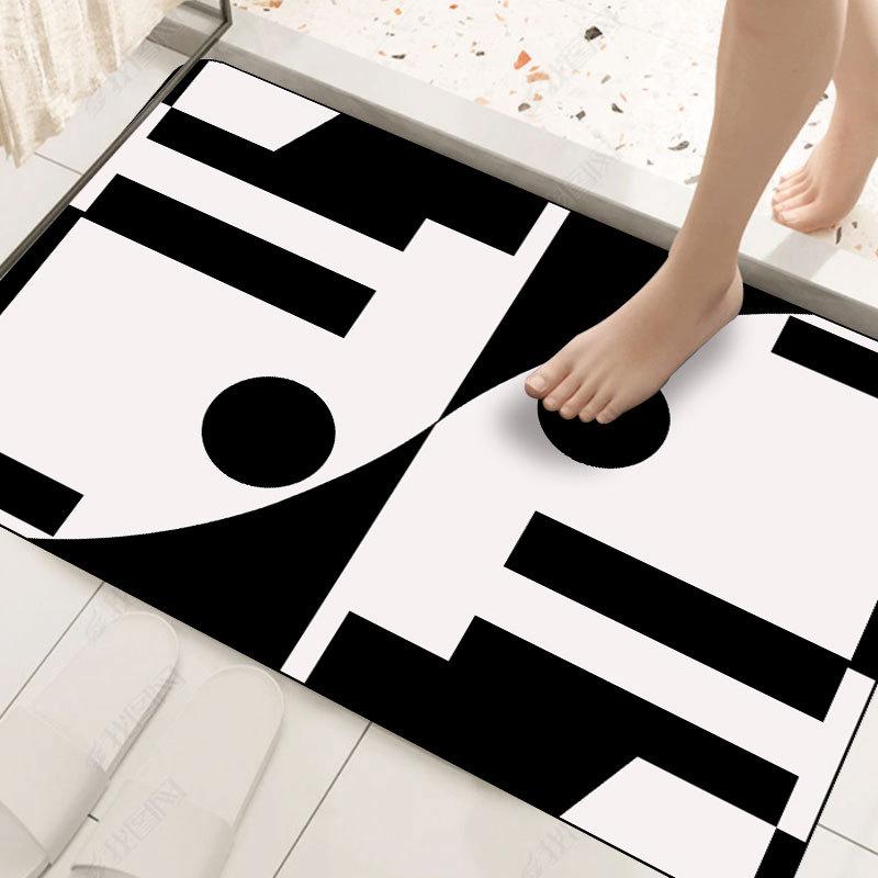 

Diatom Mud Non-Slip Quick-Dry Bathroom Floor Mats 40x60 cm Diatom Mud 2.5