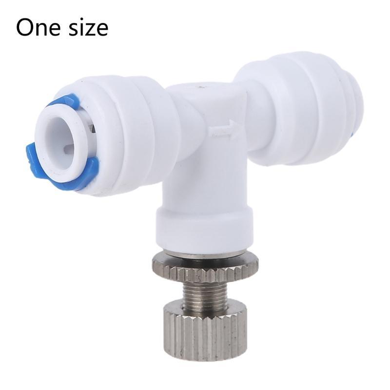Pipe Fittings Reverse Osmosis 1/4" Hose RO Water Adjust for Valve Regulator