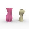 Customizable Girls Mask Sturdy Silicone Mould for Craft Supplies Flower Pots and Pen Holders from Resin Decoration