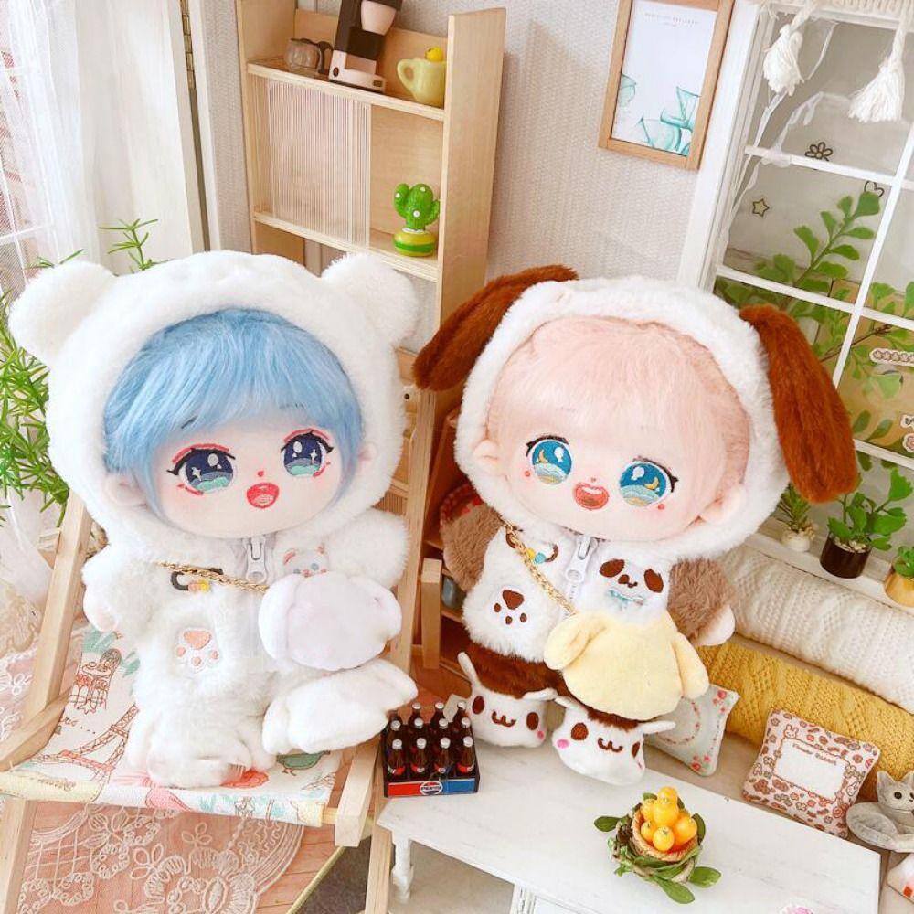Fur Idol Doll Outfit Clothes Dress Up Animal 20cm Doll Clothes  20cm Cotton Doll