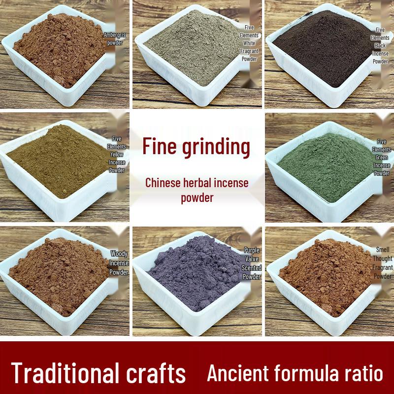 Natural Incense: Agarwood, Sandalwood, Aromatherapy Beads & Powder with Ambergris & Dalbergia for Home Use