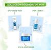 Mamaearth Aqua Glow Gel Face Moisturizer 100ml With Hyaluronic Acid For 72H Hydration – Lightweight Non-Sticky Formula