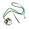 New Chinese Safety Buckle Fringed Beaded Messenger Chain Long Necklace National Style Antique Style Accessories Women'S Cheongsam Retro Yingluo