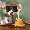 Floating Spilling Coffee Cup Sculpture Kitchen Decoration Spilling Magic Pouring Splash Creative Desktop Decor Home Decoration