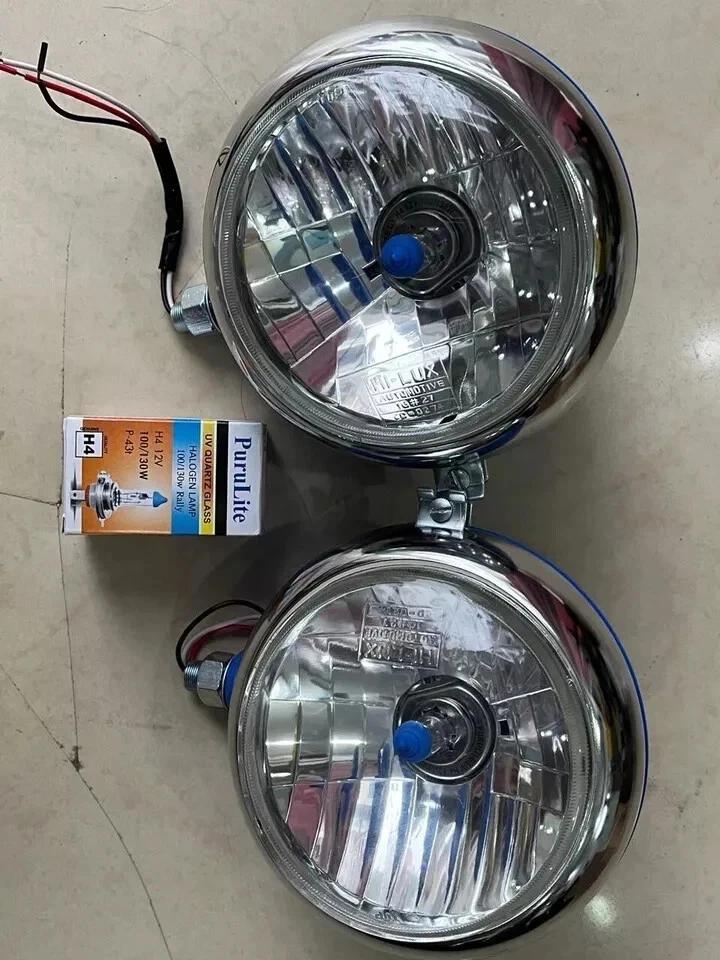 12V Headlights Fits For Ford Tractor 2000 2600 3000 3600 3610 4000 5000 7000