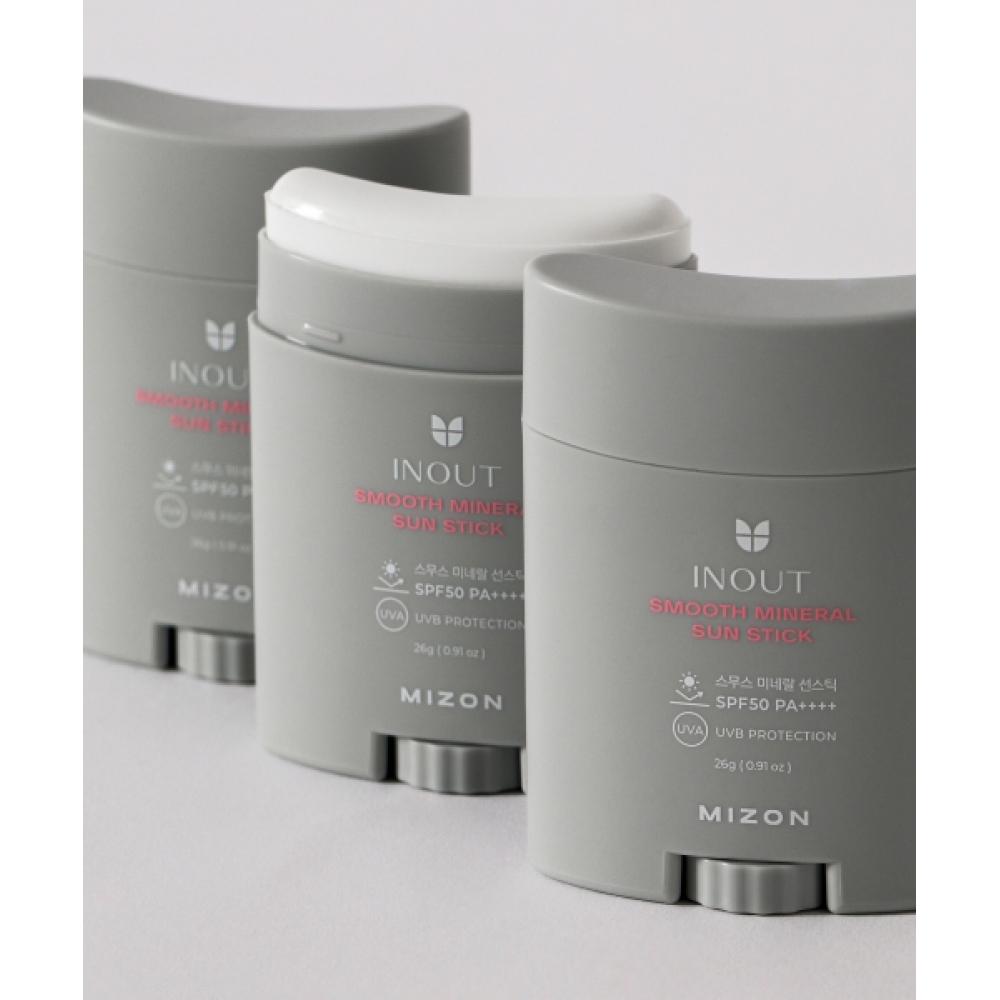 Mizon Smooth Mineral Sunscreen Stick Spf 50 Pa++++ 2pack