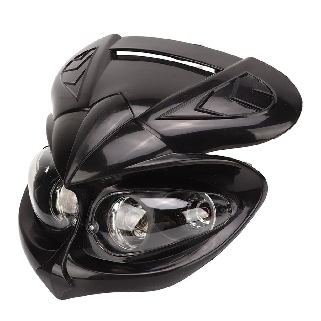 Motorcycle Fairing Head Lamp 12V Dual Headlight High Low Beam Replacement for F?Eagle Apollo CRF