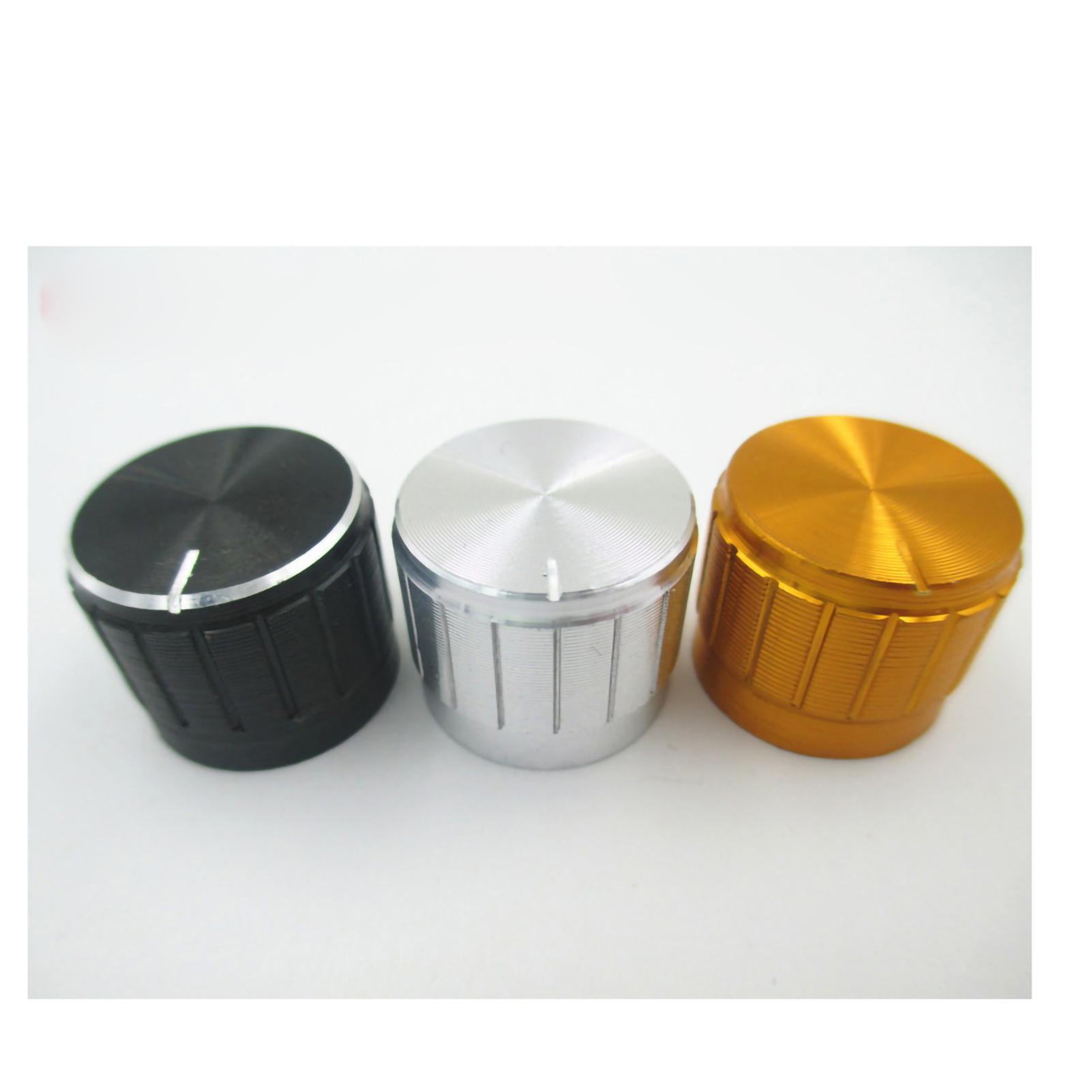 

Ручка переключателя Крышка потенциометра Алюминиевый сплав Звук Поворотный регулятор громкости Ручка торшера