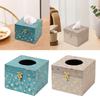 Tissue Box Facial Tissue Case Paper Tissue Napkin Holder Tissue Case Decorative for Restaurant Kitchen Toilet Hotel Bathroom