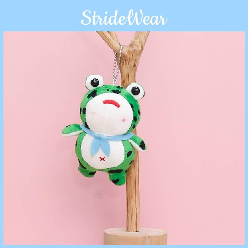 Frosch Klein Niedlich Schlüsselanhänger Cartoon Kinder Rucksack Hängeornament Geschenk Geburtstag