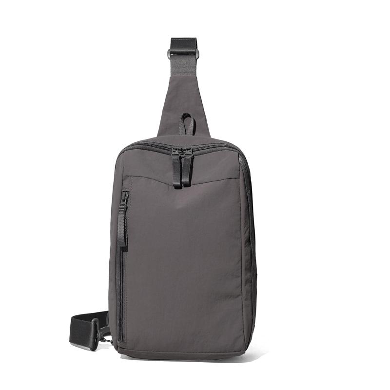 Travel Crossbody Bag Women's Chest Bag Solid Color Shoulder Bag