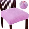 Jacquard Chair Covers Stretchy Solid Color Anti-Slip Chair Slipcovers Soft Sofa Seat Cover Living Room Restaurant Office Hotel