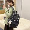 Cartoon Print Student Bag Large Capacity Travel Backpack Women's Backpack