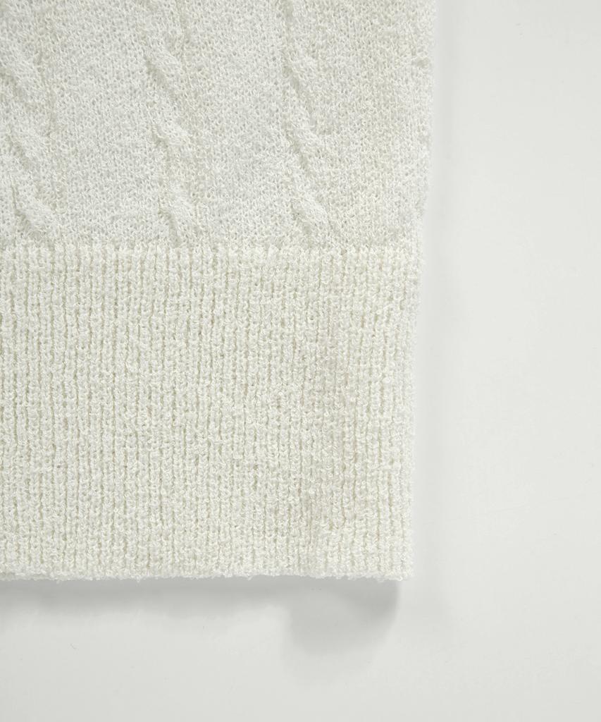 Aejeuon Misty Cable Knit / Ivory