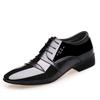 The Latest Oxford Shoes Men's Luxury Lacquer Wedding Shoes Pointed Toe Dress Shoes Classic Derby Shoes Leather Shoes Size 38-46