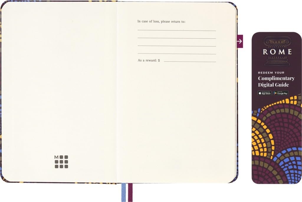 Moleskine LUXE X Moleskine Rome City Notebook, Hardcover, Pocket Size, Lined, CNLCRM