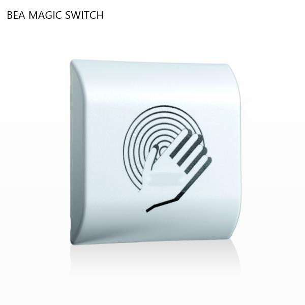 BEA Magic Switch Hand Sensing No Touch Automatic Door Open Wall Switch (White,85*85*45mm&Chinese Standard) белый