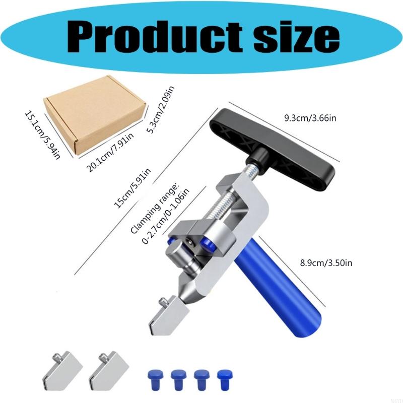 Professional Aluminum Alloy Glass Cutter With Ergonomic Handle For Precise Tile And Glass Cutting Tile Opener M4YD