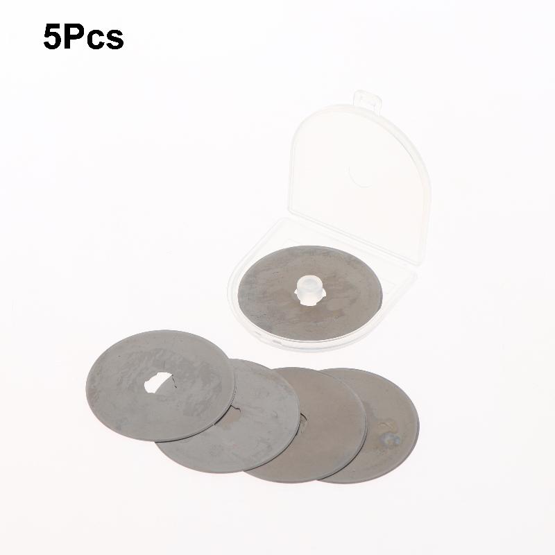 3/5/15Pcs 45Mm Rotary Cutter Blades Sharp And Durable Blades With Clear Scale For Quilting Sewing Crafting And Fabric Leather Cu