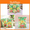 Watermelon Dundan Chicken Cartoon Plush Pillow For Couch Bed Car Lumbar Support