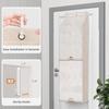 Modern Basic 7 Layer Wall Mount Shoe Organizer Bag With Dustproof Multipurpose Storage For Bedroom