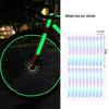 Colorful Reflective Wheel Stickers for Bikes and Motorcycles - Safety Fluorescent Strips
