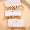 36 Pcs Fashion Simple Earring Set for Women Vintage Gold Color Pearl Circular Hoop Earring Trendy Daily Life Jewelry Gifts 2026