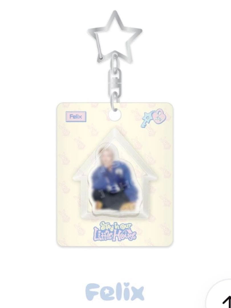 [USED] Stray Kids Felix Fan Meeting Block Keyring