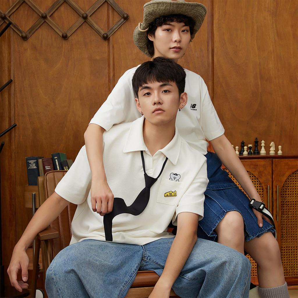 New Balance X SEIJI ANDY Polo Shirt Unisex White 5FD26272-IV