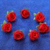 50pcs 1.2 Inch Diameter Fake Flower Heads Rayon Material Artificial Rose Heads  Party Background