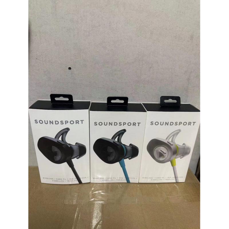 Waterproof Soundsport Wireless Neckband Earphones – Sweatproof Bluetooth for Running & Sports
