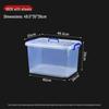3D Printer Filament Storage Box - Thickened, Transparent, Large Capacity, Rectangular Household Container