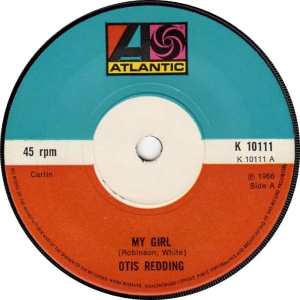 

7inch Record OTIS REDDING - My Girl K10111 Atlantic 1971 UK Soul/Funk Used