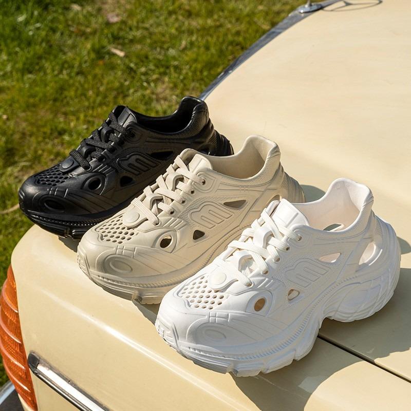 Fashion Shoes for Women 2025 Hot Sale Front Lace-up Women's Vulcanize Shoes Fashion Hollow Out Light Comfortable Outdoor Casual Shoes