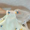 Summer Girls Thin Short Sleeve Princess Dress Super Fairy Stylish Baby Tulle Skirt Children Dress