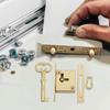 1 Set Of Cabinet Door Lock Vintage Lock And Key Dresser Drawer Lock For Cabinets Drawer Locks Cupboard Lock Kitchen Cabinet Lock