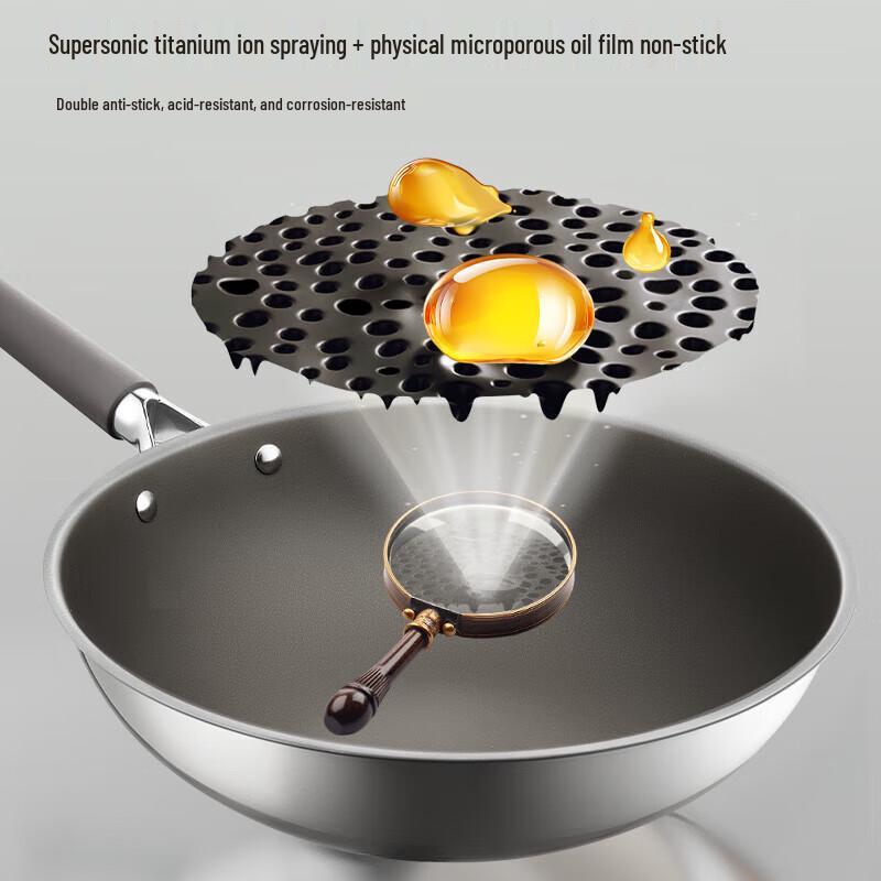 COOKER KING Titanium Plasma Non-stick Wok
