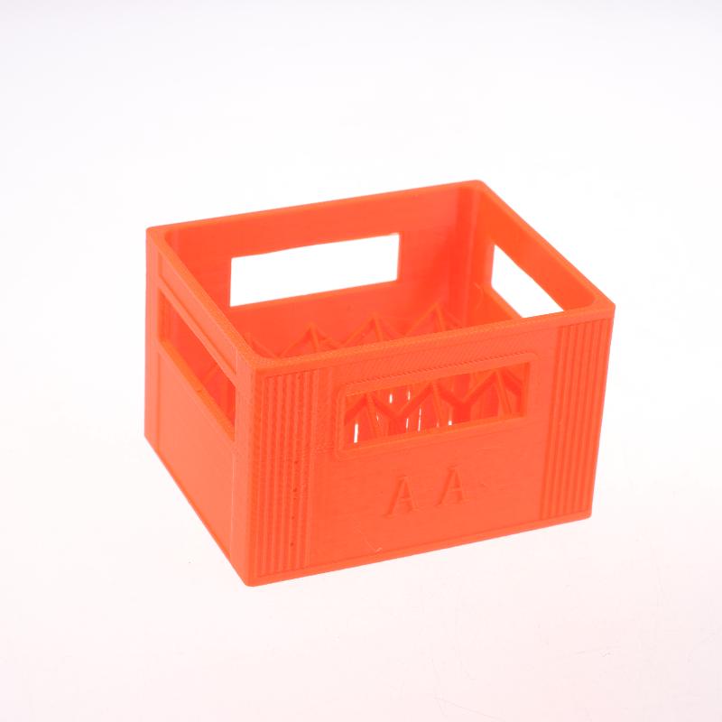 3D Printed Beer Crate Style Battery Storage Case No. 5 Aa No. 7 Aaa Battery Basket Stackable Batteries Storage Box Home Decor