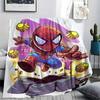 Spider-Man Patterned Comfortable Blanket. Super Soft Fleece, Soft, Comfortable, and Lightweight.Suitable As a Gift
