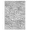 Wall Mounted Cabinet Concrete Grey 66 x 34.5 x 90 cm Engineered Wood
