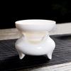 Elegant White Porcelain Gongfu Tea Set