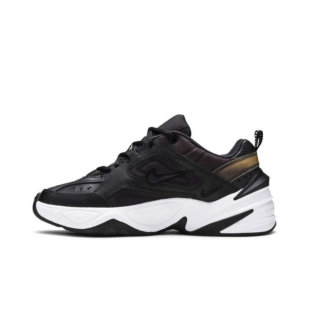 Nike Womens M2K Tekno 'Black Oil Grey' (women's sizes) Black / Oil Grey-White Chunky Sneakers BQ3378 002