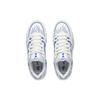 Li Ning Yuebai Qingying Slip Resistant Abrasion Resistant Low Top Casual Shoes Unisex White Blue AGCS427-15