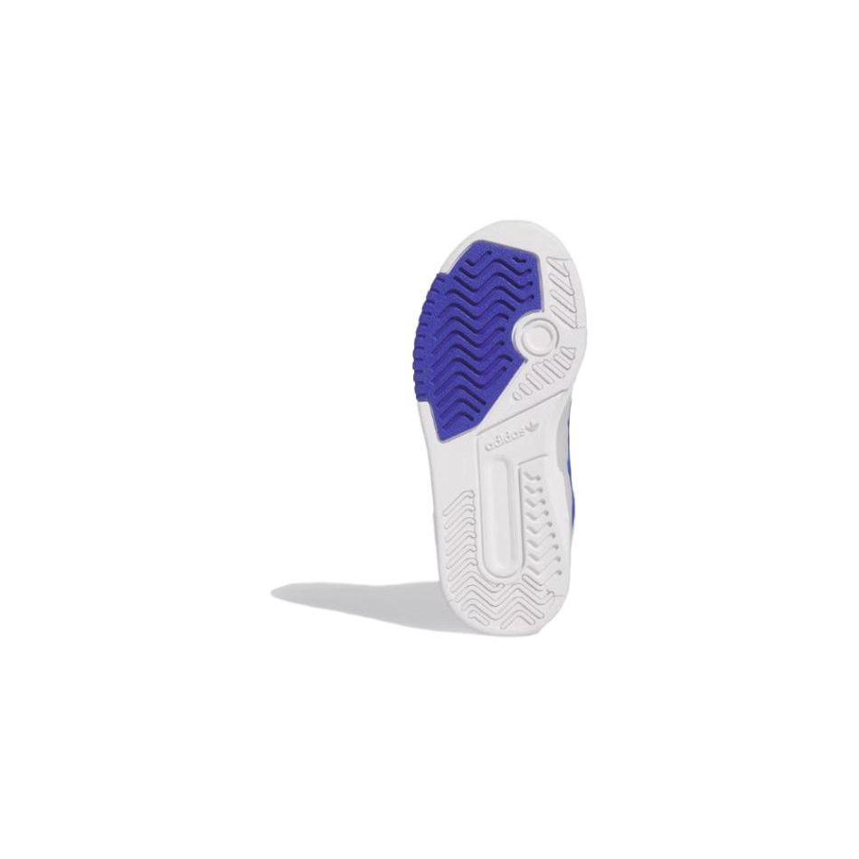 Adidas Originals Drop Step Comfortable Shock Absorbing Durable Breathable High Top Kids Skate Shoes Kids Skate Shoes Gray Blue IG1350